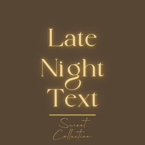 Late Night Text: Selfish Signature Fragrance